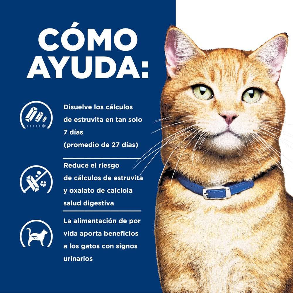 Hill's Prescription Diet c/d Multicare, Cuidado Urinario, para Gato, 1.8 Kg - AniMALL