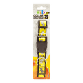 Collar Ajustable Nylon con Liston Bordado Talla L - AniMALL