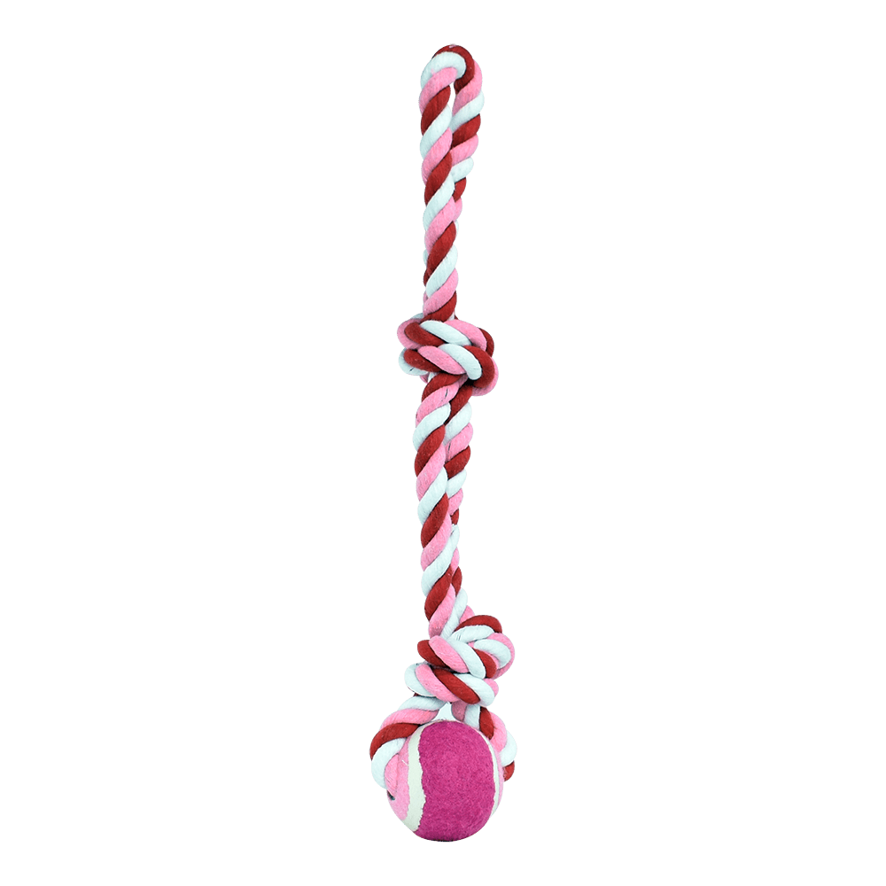Fancy Pets Nudo Doble Bola Tenis 45cm - AniMALL
