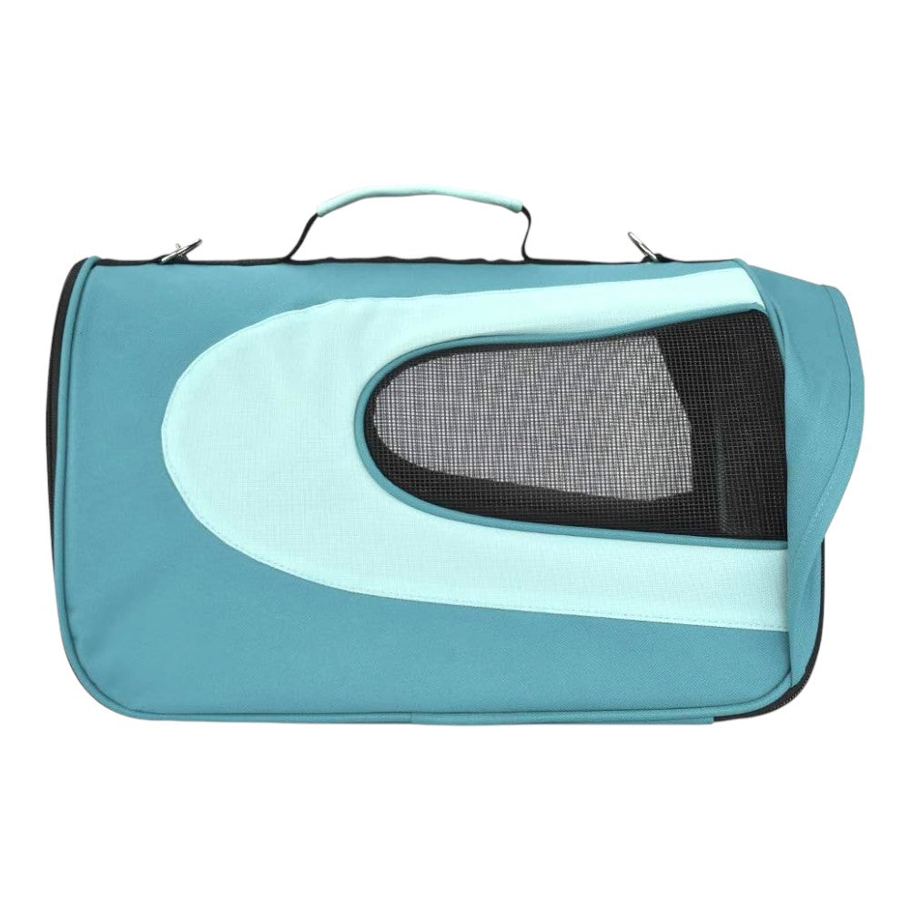 Transportadora de Tela Fancy Pets  Fashion Azul Océano Grande