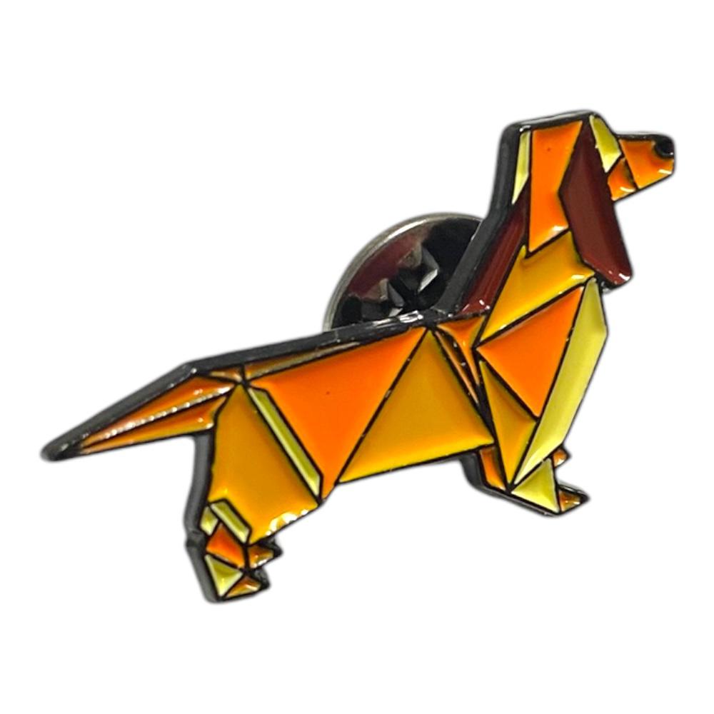 Pin para AniMallover de Dachshund Geométrico