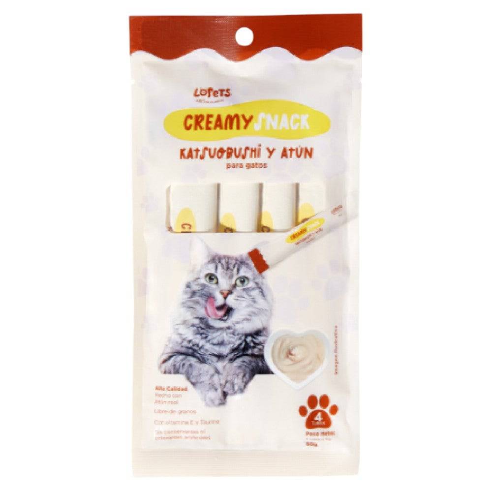 6 Sobres Premio Cremoso para Gatos Sabor Katsuobushi 60 gr - AniMALL