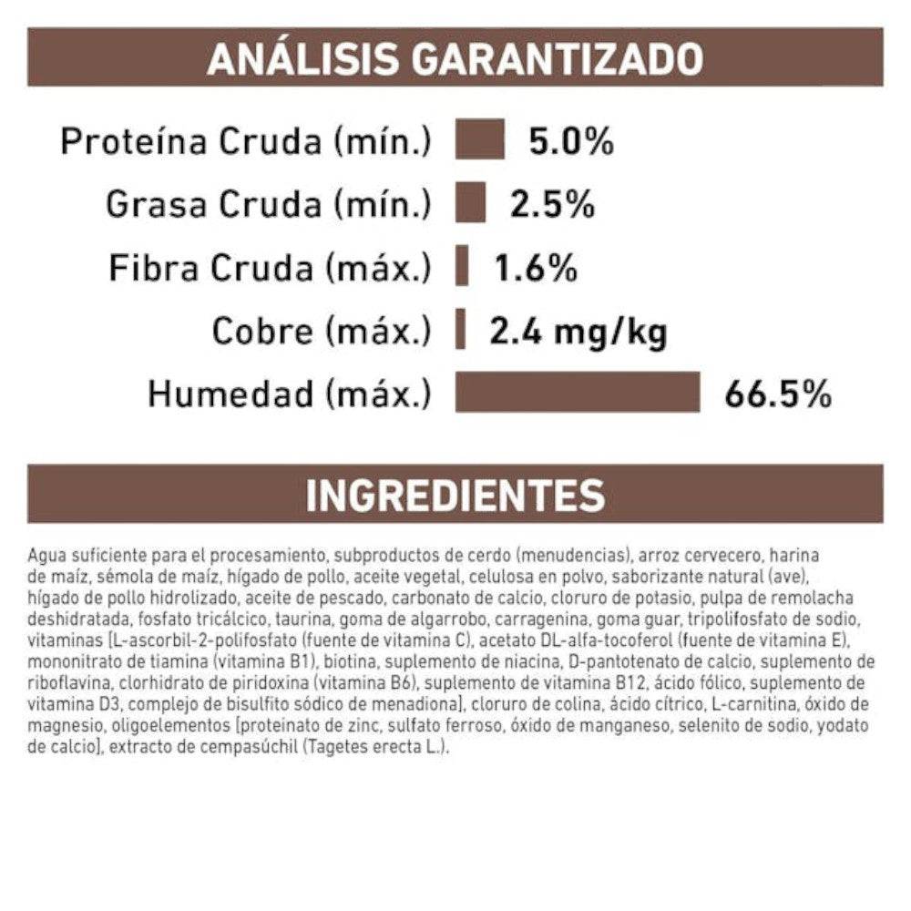 12 Latas Royal Canin Vet Perro Hepatic 390 gr - AniMALL
