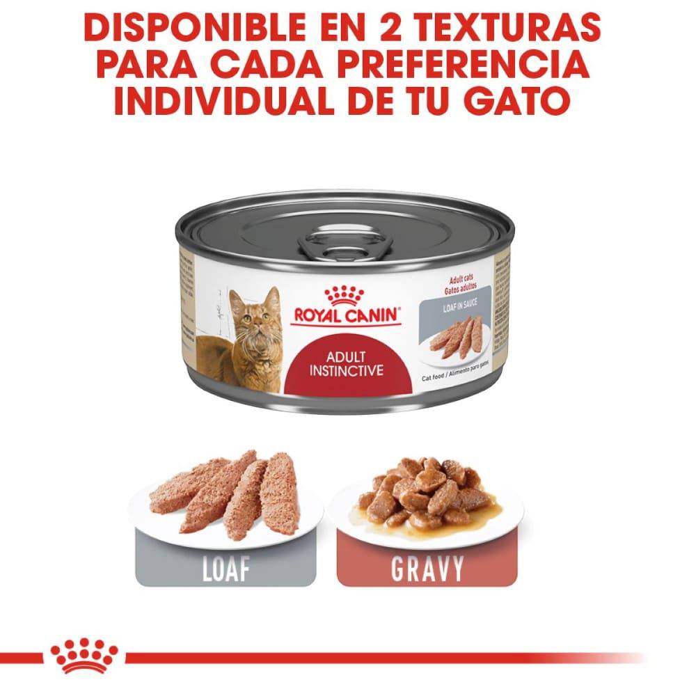 Lata Royal Canin Adult Instinctive Gato Loaf in Sauce 145 gr - AniMALL