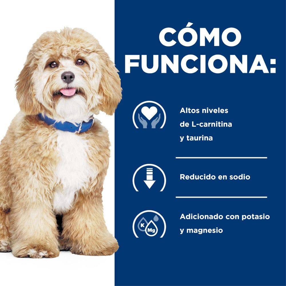Hill's Prescription Diet h/d, Cuidado Cardiaco, para Perro, 8 Kg - AniMALL