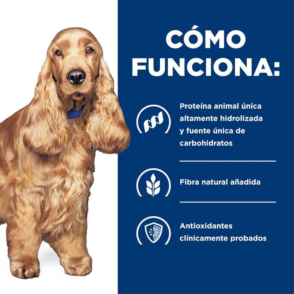 Lata Hill's Prescription Diet z/d, Sensibilidades Alimentarias, para Perro, 369 g - AniMALL