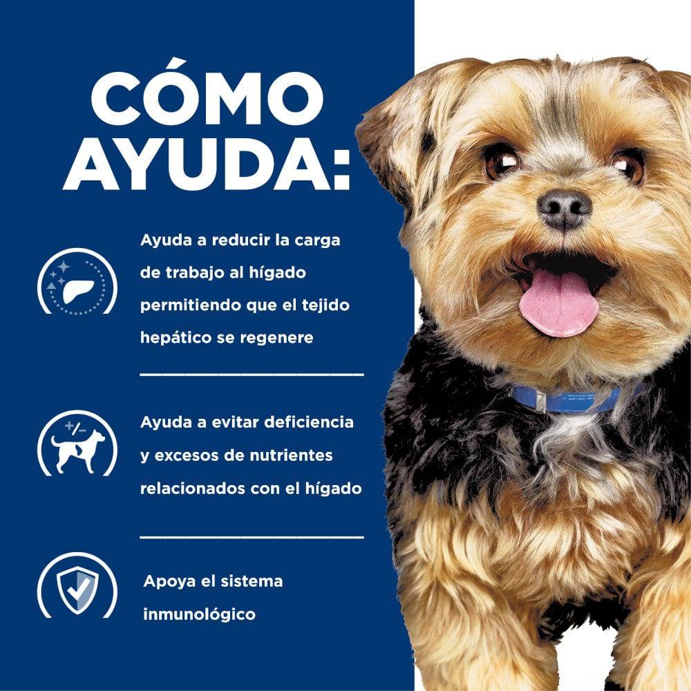 Hill's Prescription Diet l/d, Cuidado Hepático, para Perro, 8 Kg - AniMALL