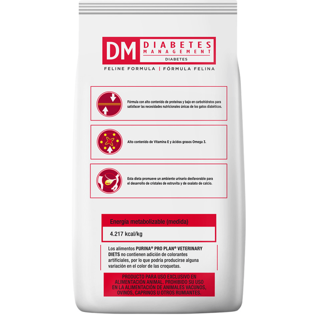 Pro Plan Veterinary Diets DM alimento para gato diabético
