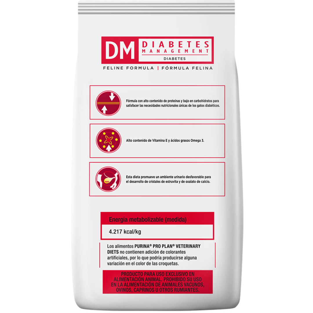 Pro Plan Veterinary Diets DM alimento para gato diabético