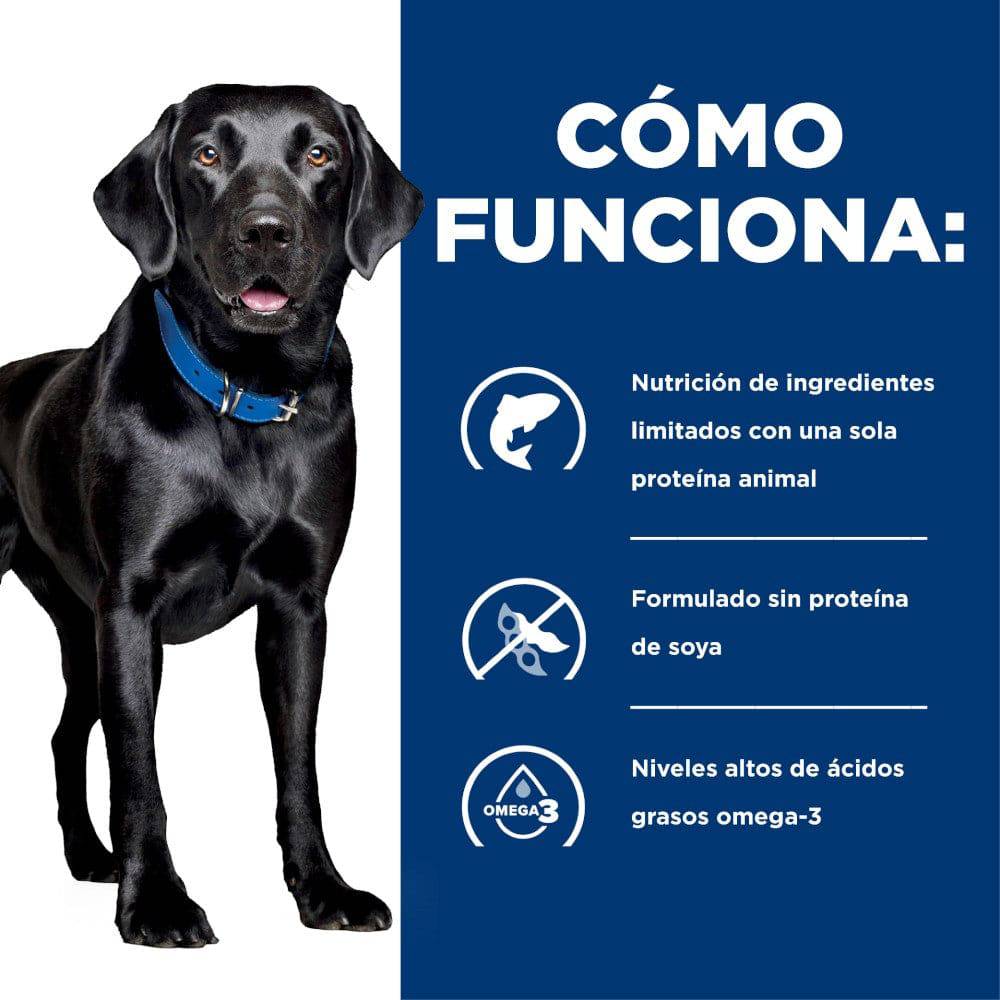 Hill's Prescription Diet d/d, Sensibilidades Alimentarias para Perro, 11.3 Kg - AniMALL