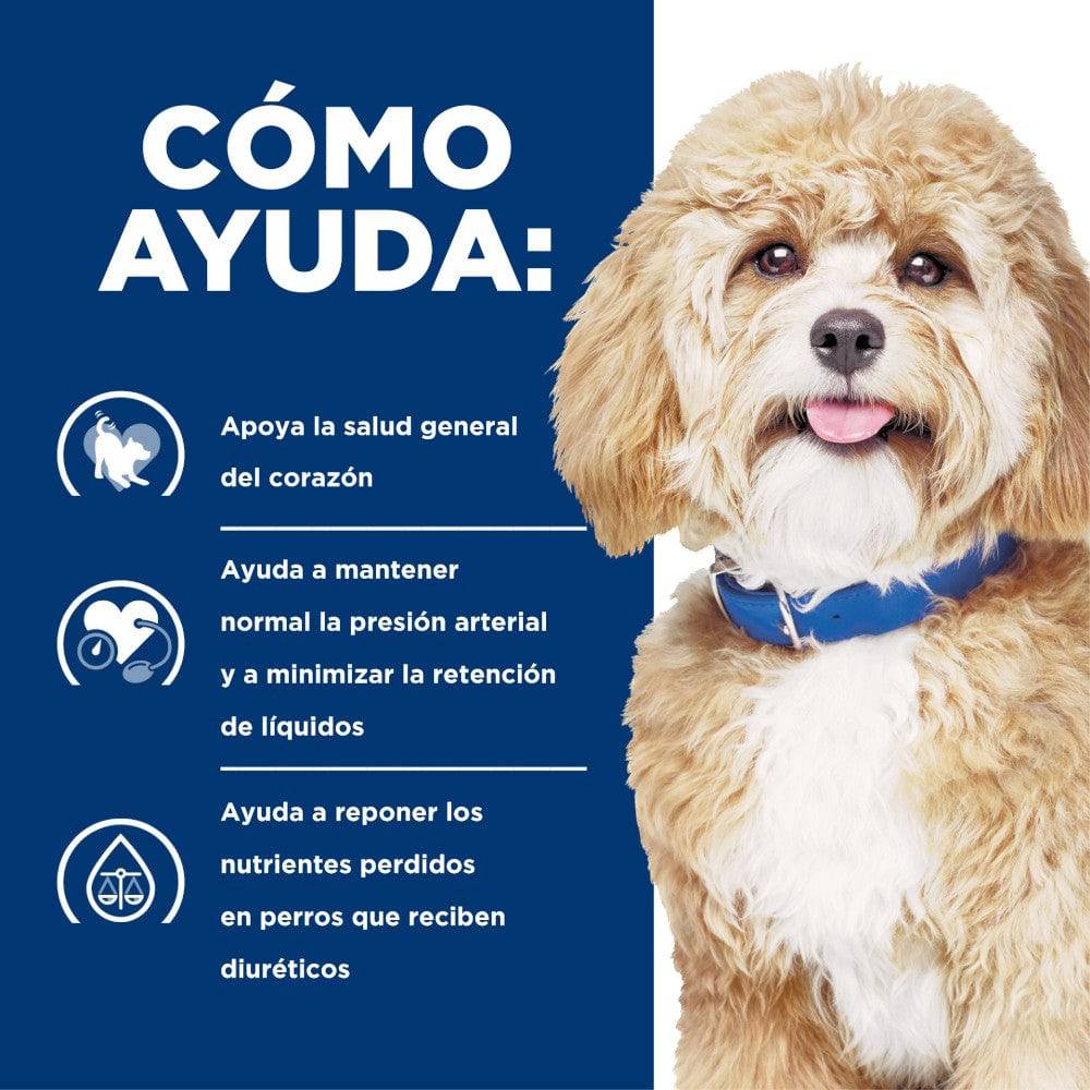Hill's Prescription Diet h/d, Cuidado Cardiaco, para Perro, 8 Kg - AniMALL