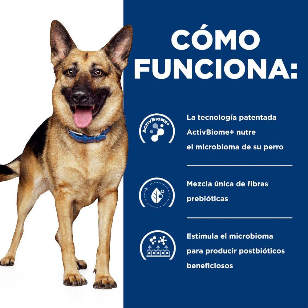 Hill's Prescription Diet Gastrointestinal Biome, Cuidado Digestivo, para Perro, 7.3 Kg - AniMALL
