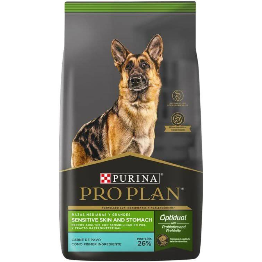 Pro Plan Perro Adulto Sensitive Skin and Stomach Todas las Razas - alimento seco - AniMALL