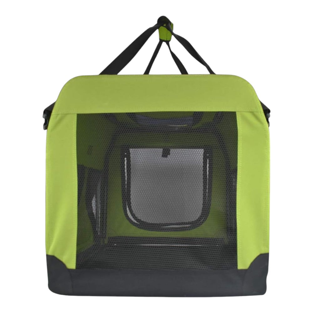 Transportadora Perrera Int Verde Jumbo - Fancy Pets