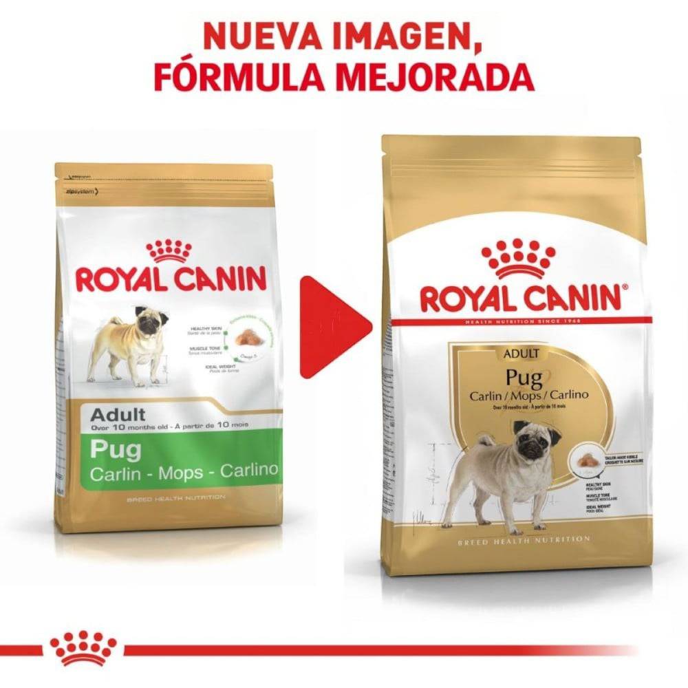 Royal Canin Perro Pug Adulto 4.5 kg - AniMALL