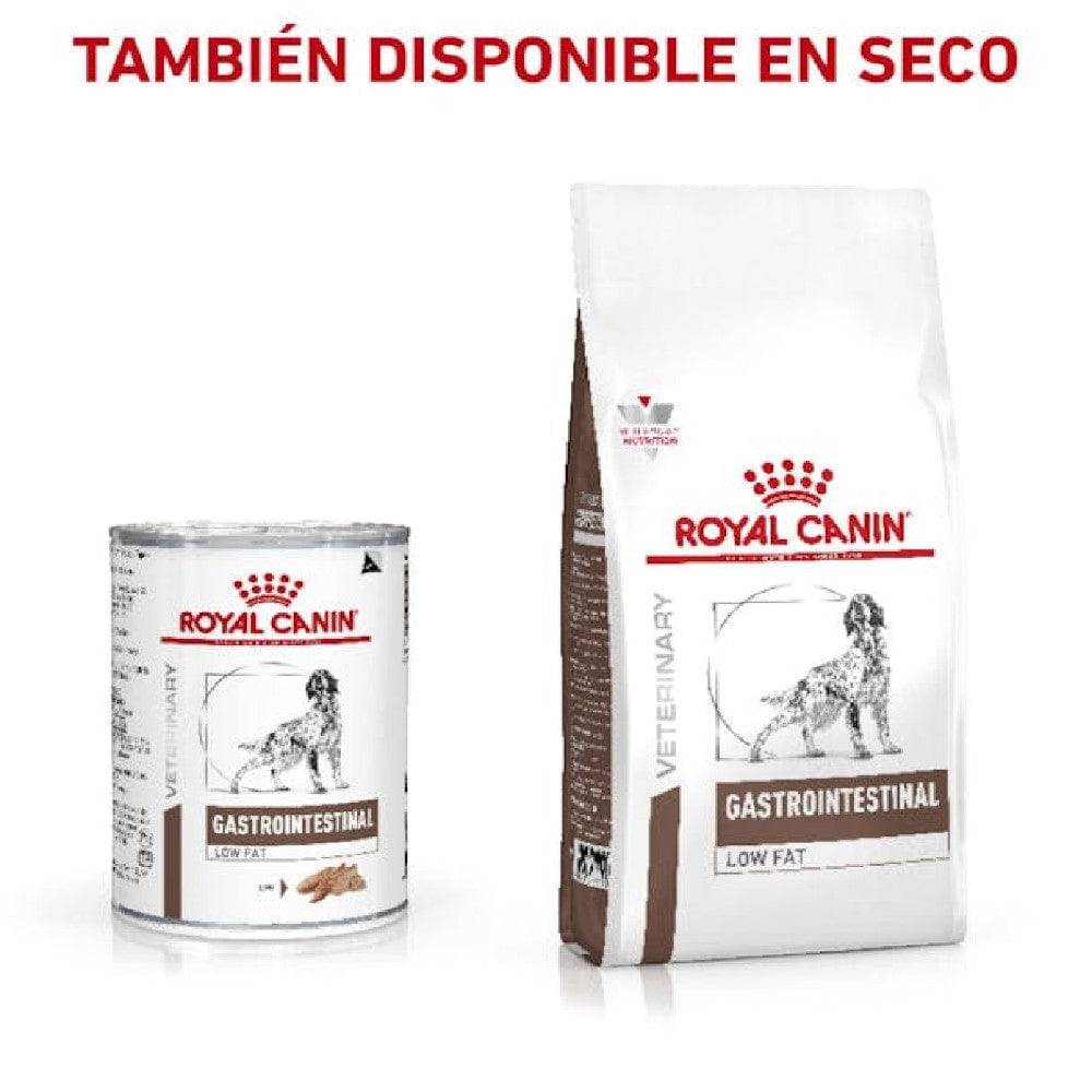 12 Latas Royal Canin Vet Gastrointestinal Low Fat Canine 385 gr - AniMALL