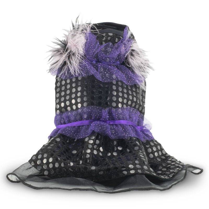 TOUTMIGNON - Vestido Brujita Morado Talla 1 - AniMALL