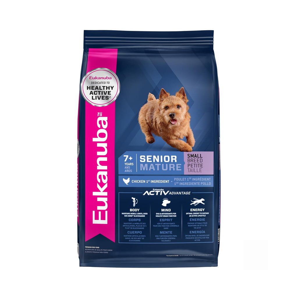 eukanuba senior razas pequeñas