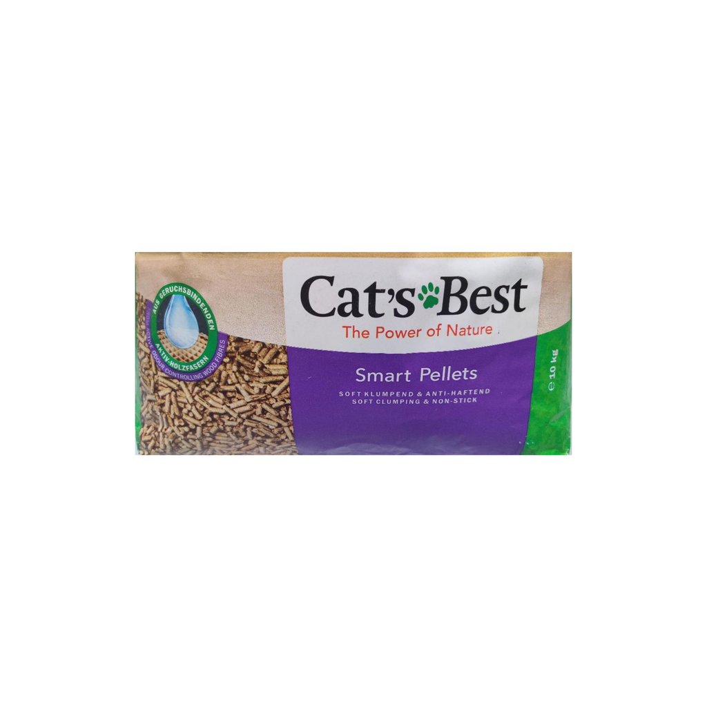 Bolsa de arena Cat's Best Smart Pellets 10 kg con control de olores hasta 38 días