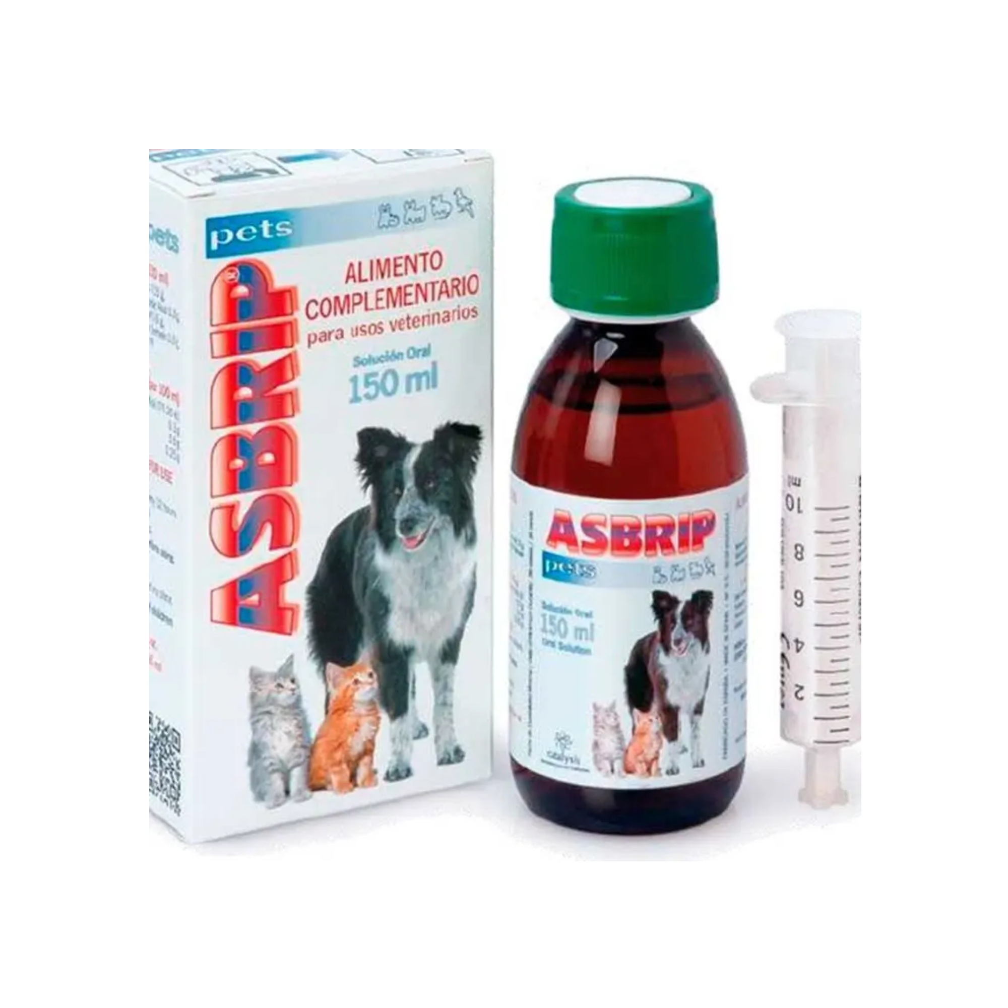Asbrip Pets Suplemento Oral 150 ml MederiLab