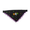 Perritos House Bandana de Halloween para Hembra Talla L Fantasma BOO con Detalles de Colores