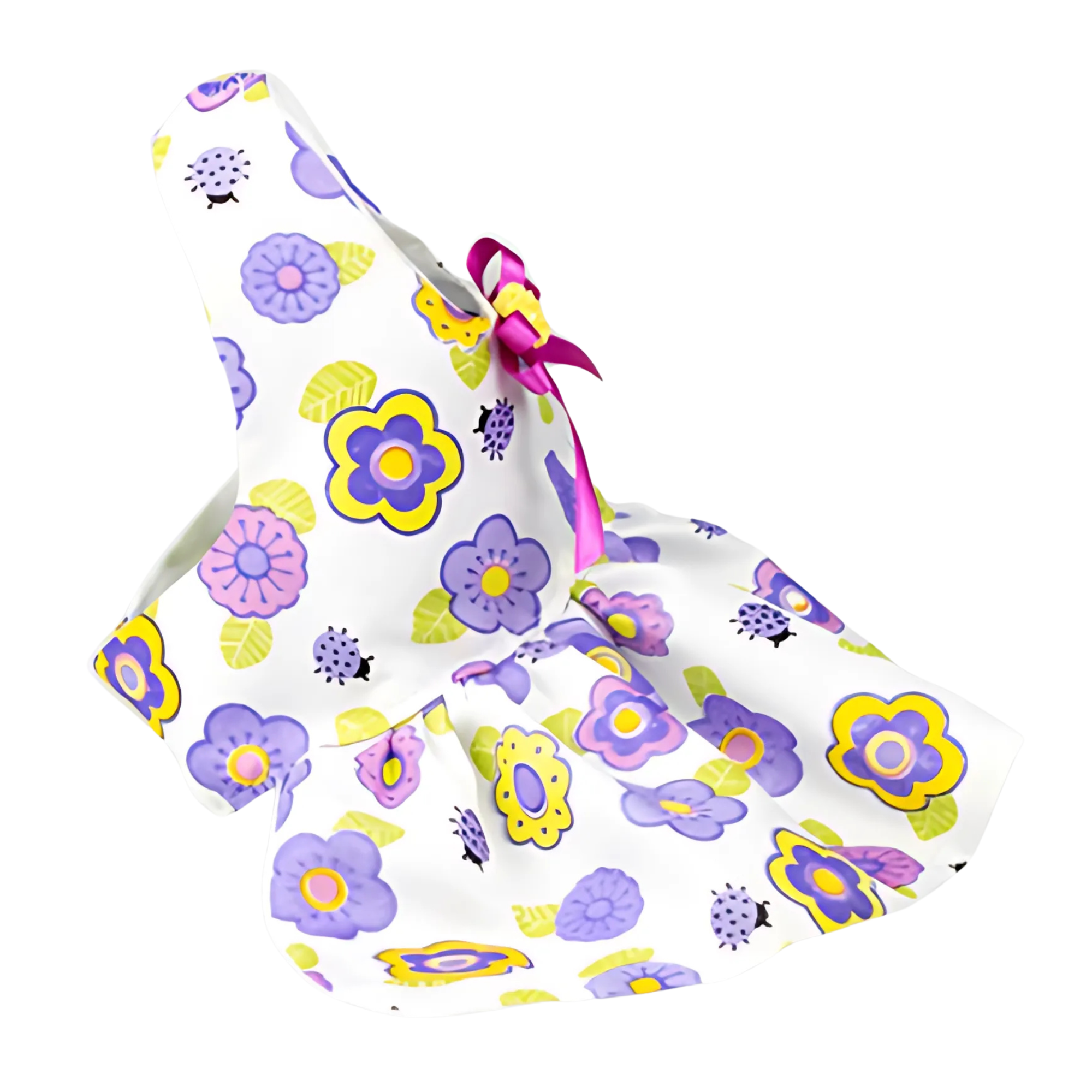 CATM Vestido Primavera con Flor Talla 5