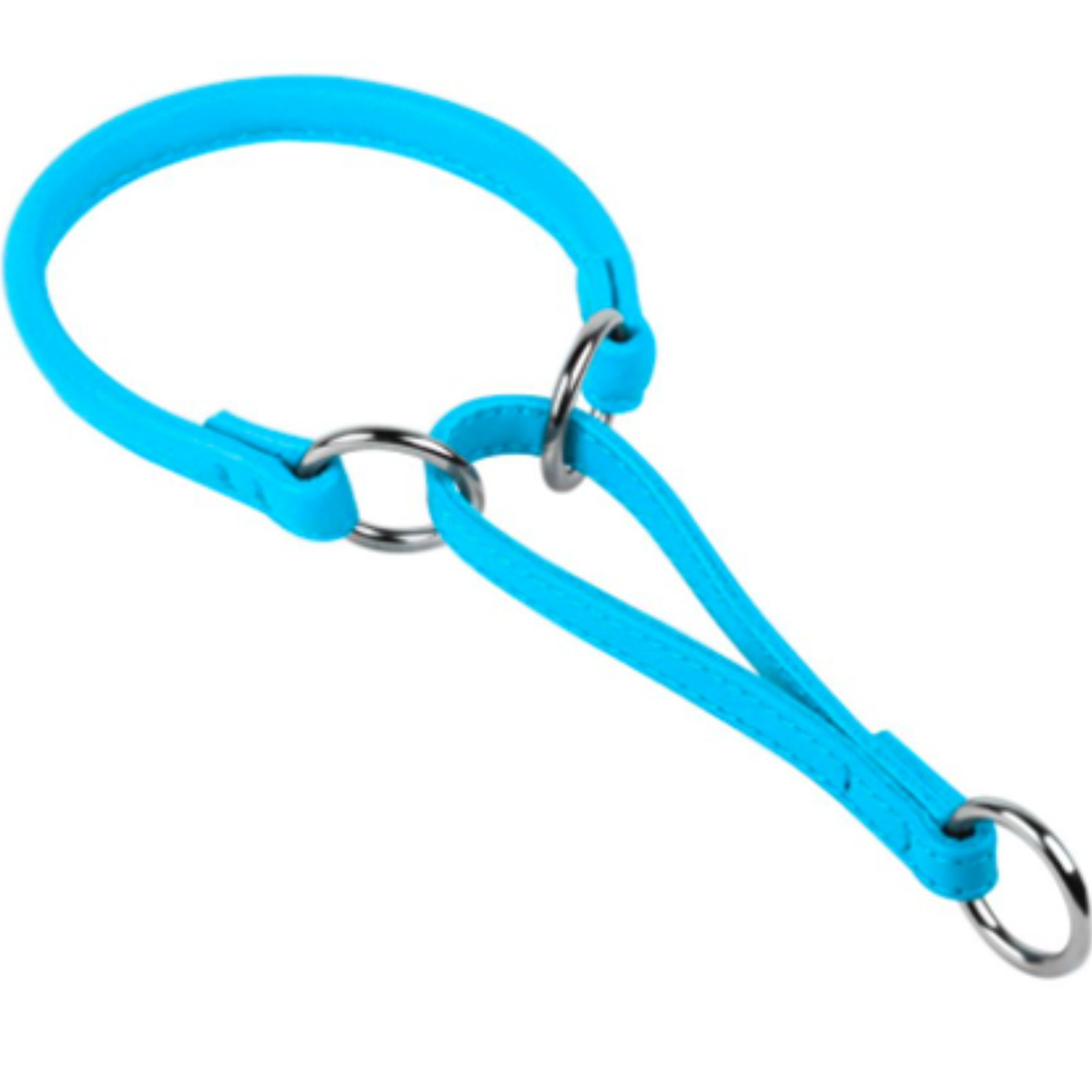 Glamour Collar Martingale Choke Azul Para Perro Talla Ch
