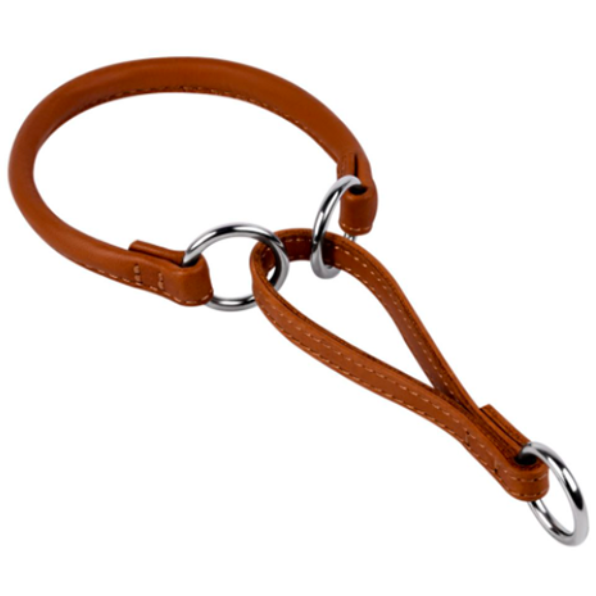 Glamour Collar Martingale Choke Café Para Perro Talla Extra Chico