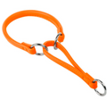 Glamour Collar Martingale Choke Naranja Para Perro Talla M