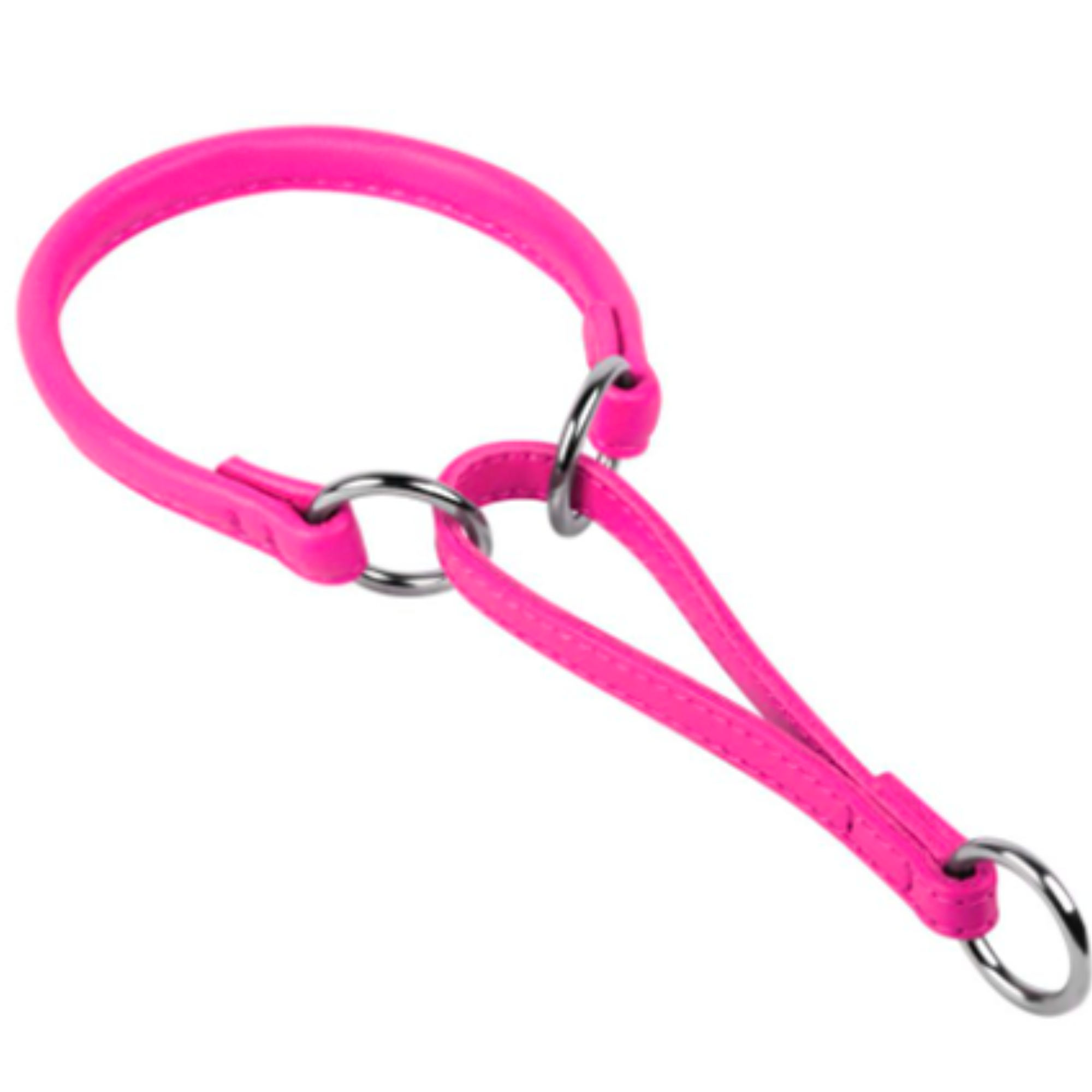 Glamour Collar Martingale Choke Rosa Para Perro Talla Ch