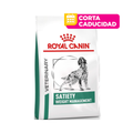 CORTA CADUCIDAD 07 Ago 2026 - ROYAL CANIN VET PERRO ADULTO SATIETY SUPPORT WEIGHT MANAGEMENT 1.5 KG