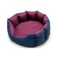 Cama para Mascota Menguante Denimpets Color Morado Talla S  Canigatinos