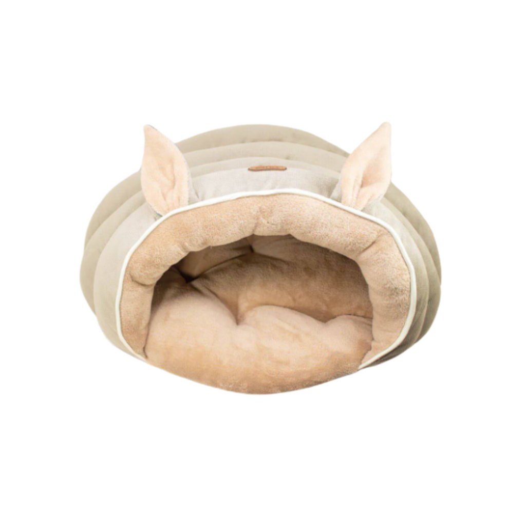 Cama Para Gato Estilo Cueva Color Beige Talla L - AniMALL
