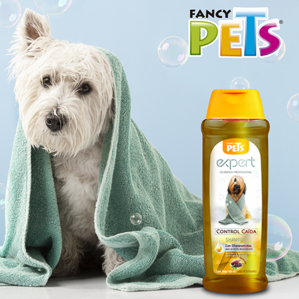 Shampoo Expert control de caída de pelo para perro Fancy Pets