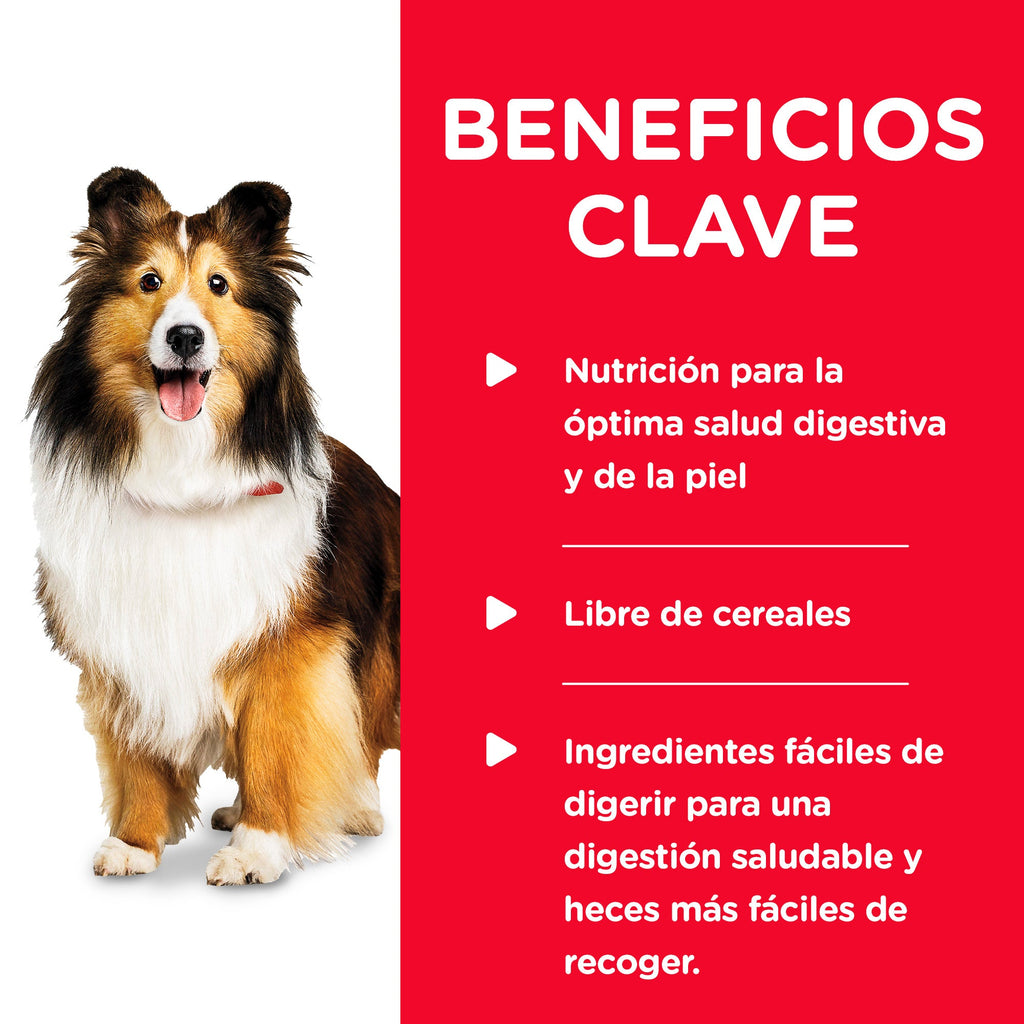 1 Lata Hill's Science Diet Perro Adulto Sensitive Skin and Stomach Piel and Estomago Sensible 363 gr