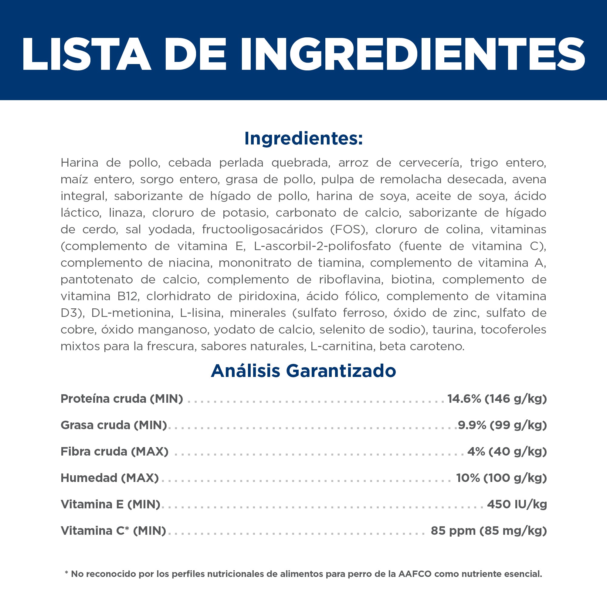 Croquetas Hill's Science Diet perro senior 7+ bocado pequeño 2 Kg - AniMALL