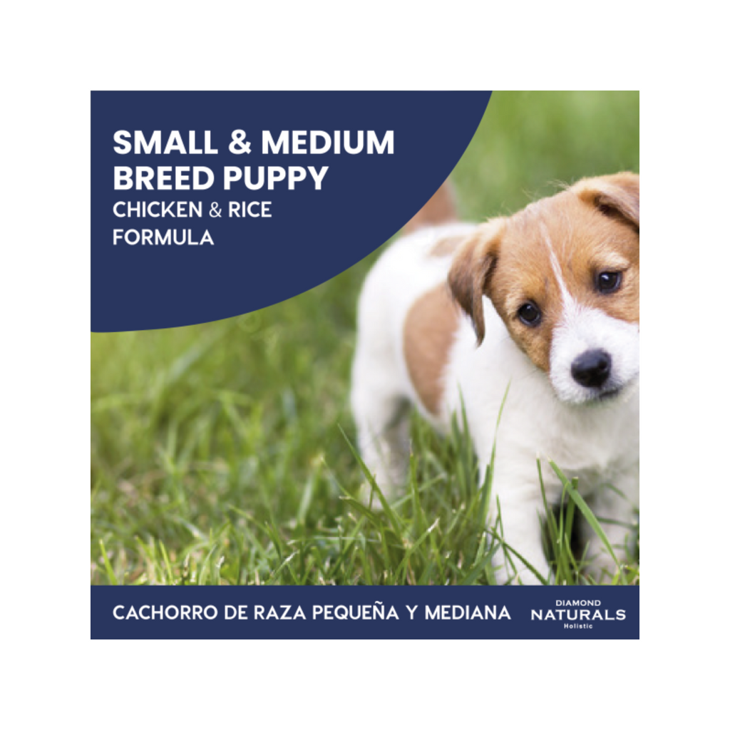 Diamond Naturals Cachorro Raza Pequeña Pollo y Arroz 2.72 kg croquetas para perro