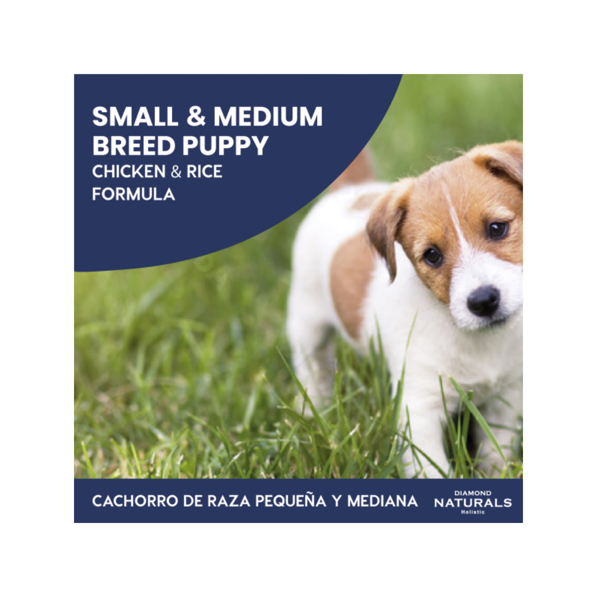 Diamond Naturals Cachorro Raza Pequeña Pollo y Arroz 2.72 kg croquetas para perro