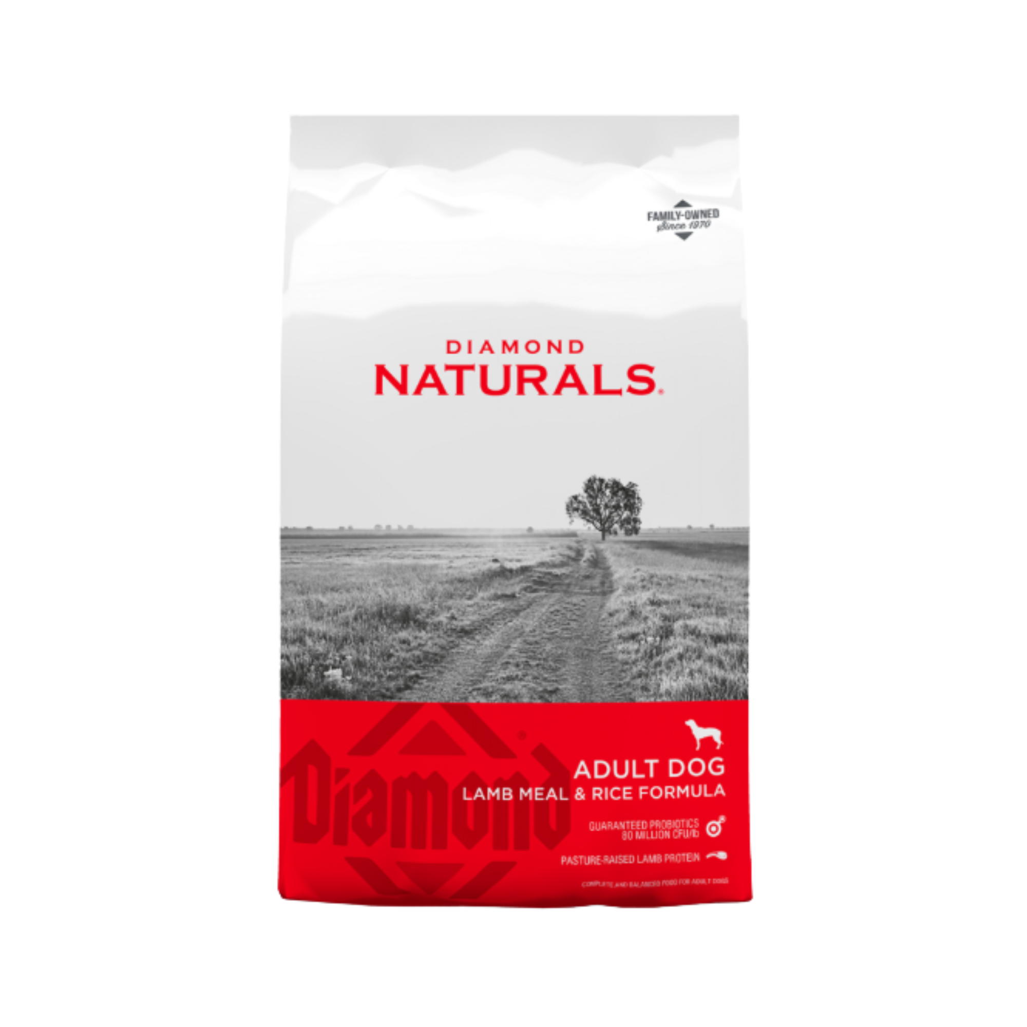 Diamond Naturals Perro Adulto Cordero y Arroz 2.72 Kg – Croqueta premium