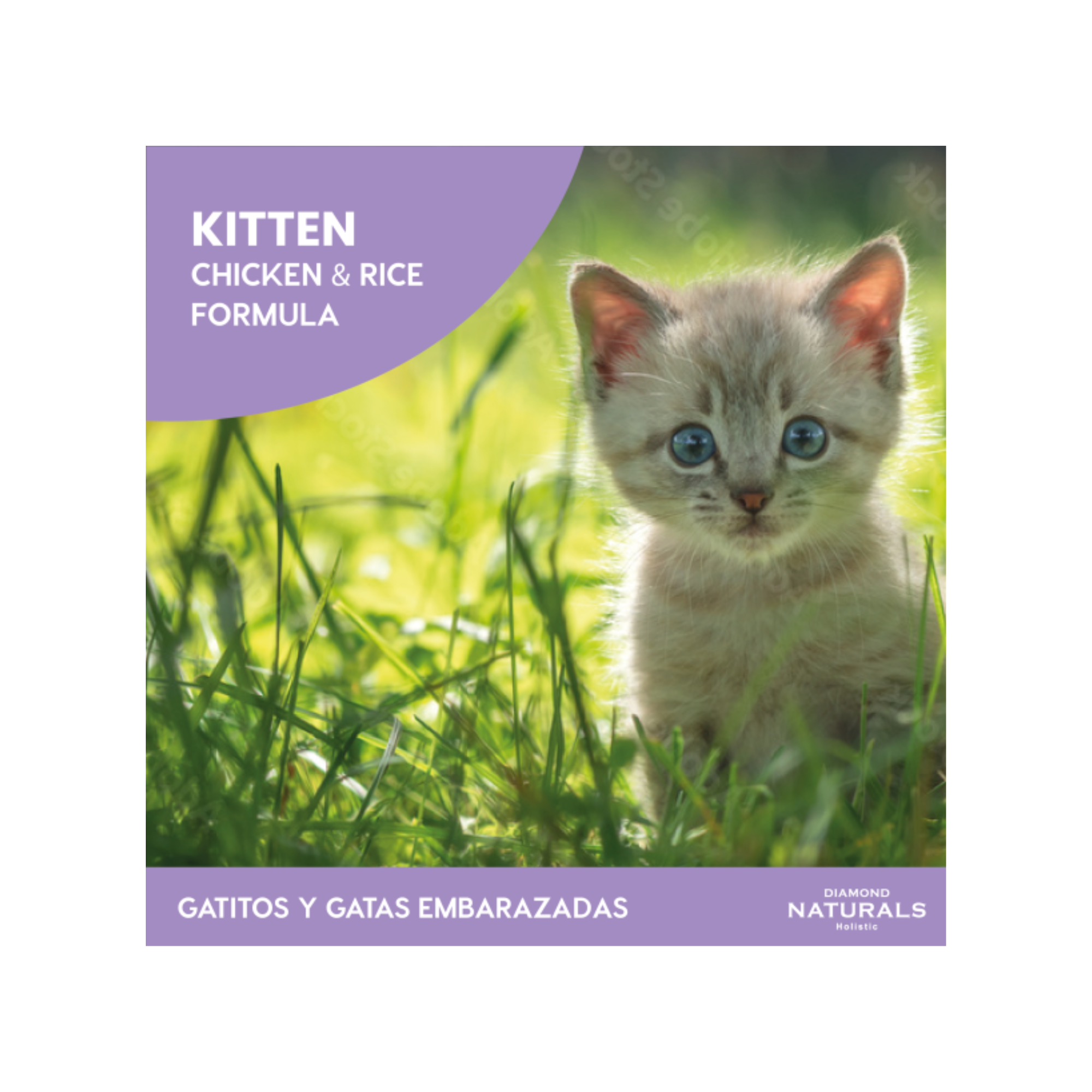 Croquetas Diamond Naturals Kitten pollo y arroz para gatito