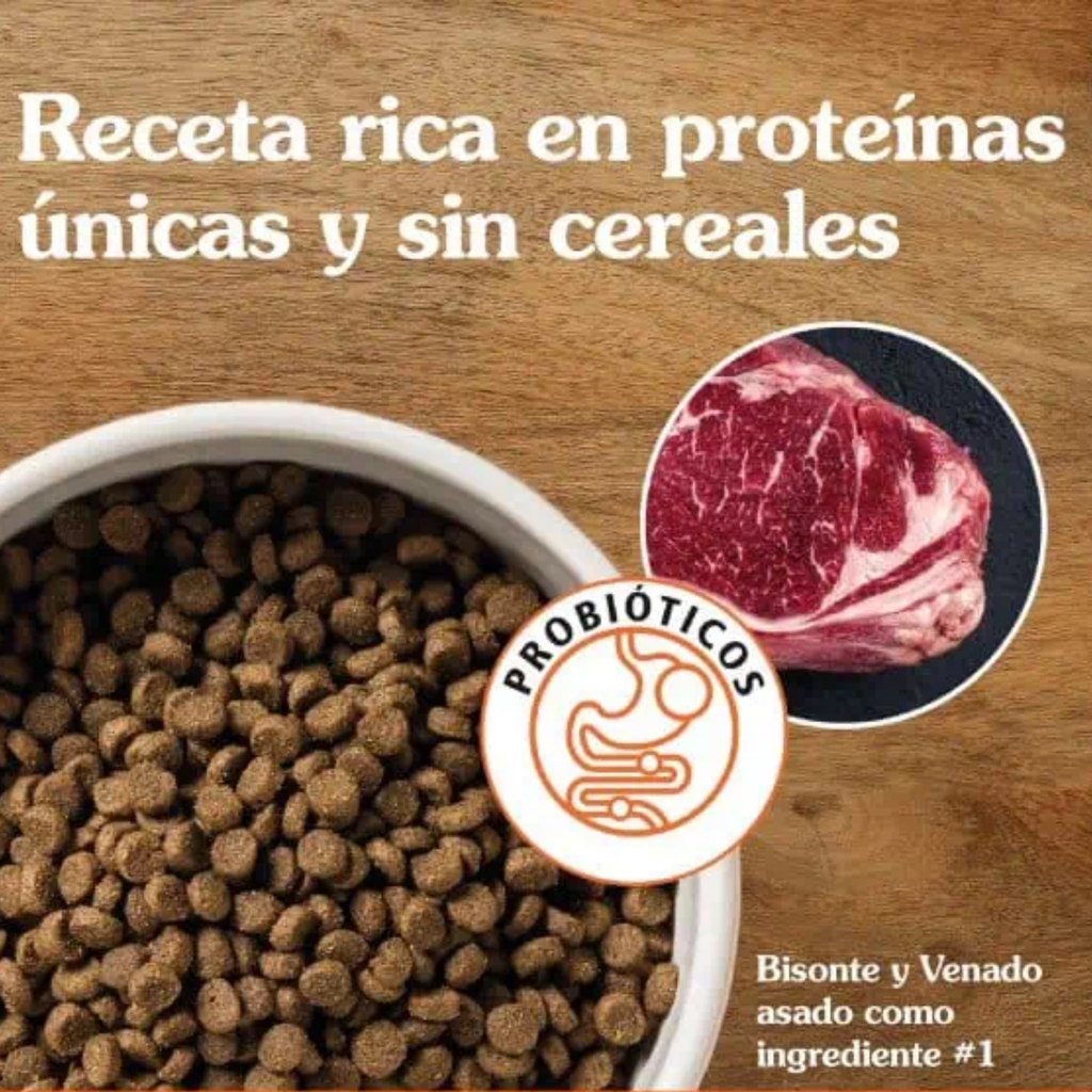 Croqueta Taste of the Wild High Prairie Puppy alta proteína para cachorro en crecimiento