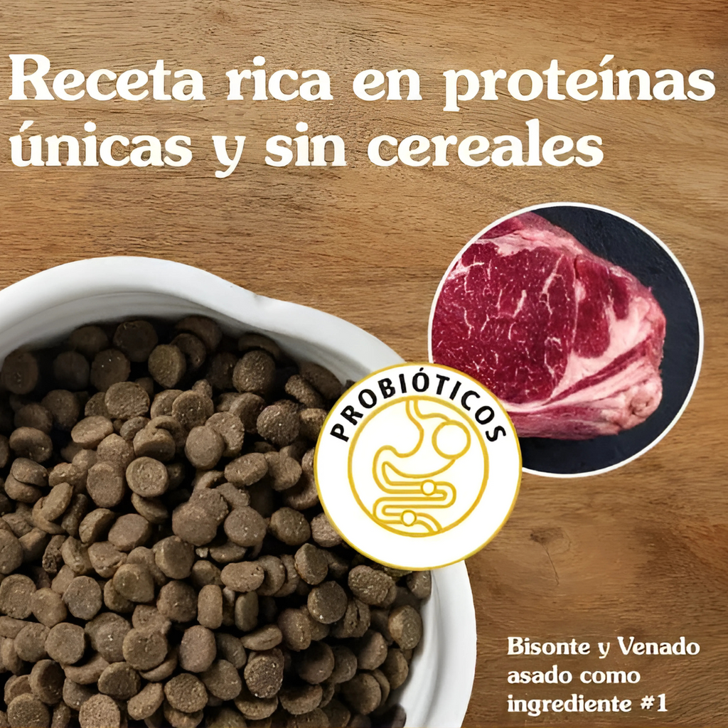 Taste of the Wild High Prairie alimento sin granos para perro adulto con bisonte y venado 12.7 kg