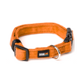 Dogline Collar de Microfibra Color Naranja Talla Chica
