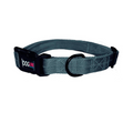 Dogline Collar de Nylon Color Gris para Perro Talla Ch
