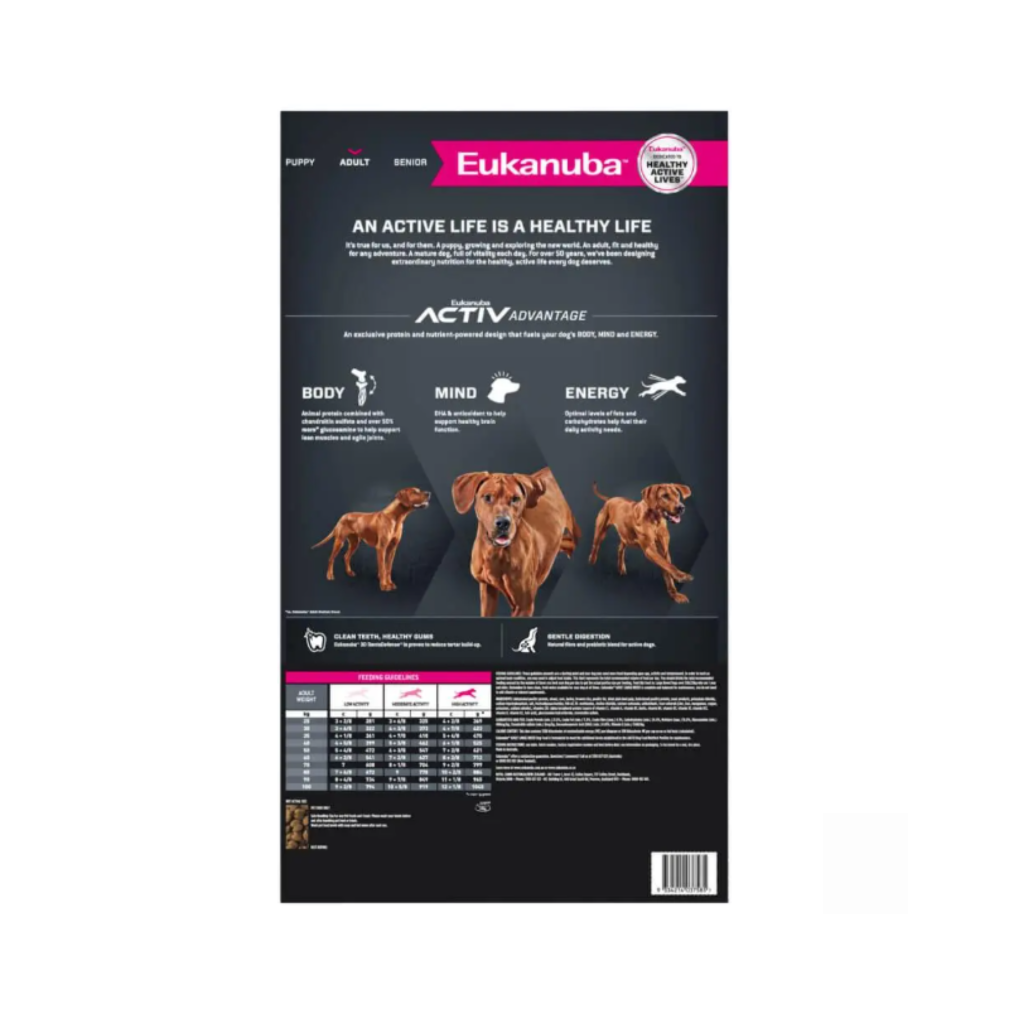 Bolsa de Eukanuba Adult Large Breed 13.61 kg, alimento seco para perro adulto de raza grande