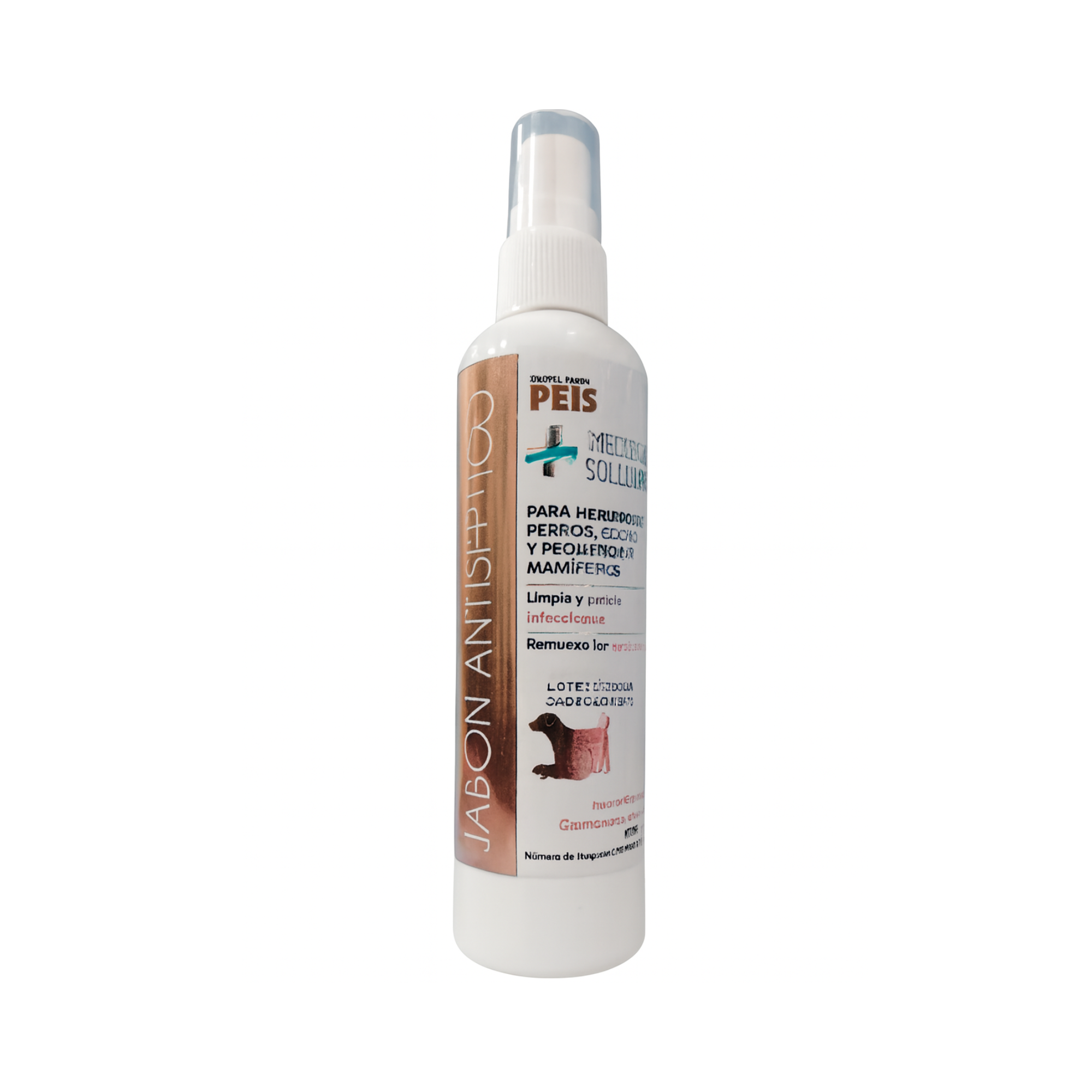 Jabón Antiséptico Fancy Pets Medical Solutions 125 ml para perros, gatos y pequeños mamíferos