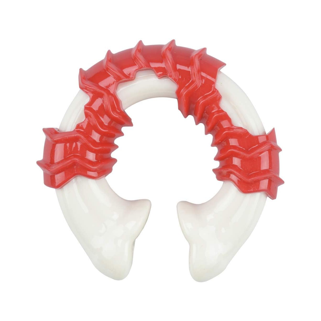 Fancy Pets Juguete Dental Vértebra Sabor Tocino Chico para Perro