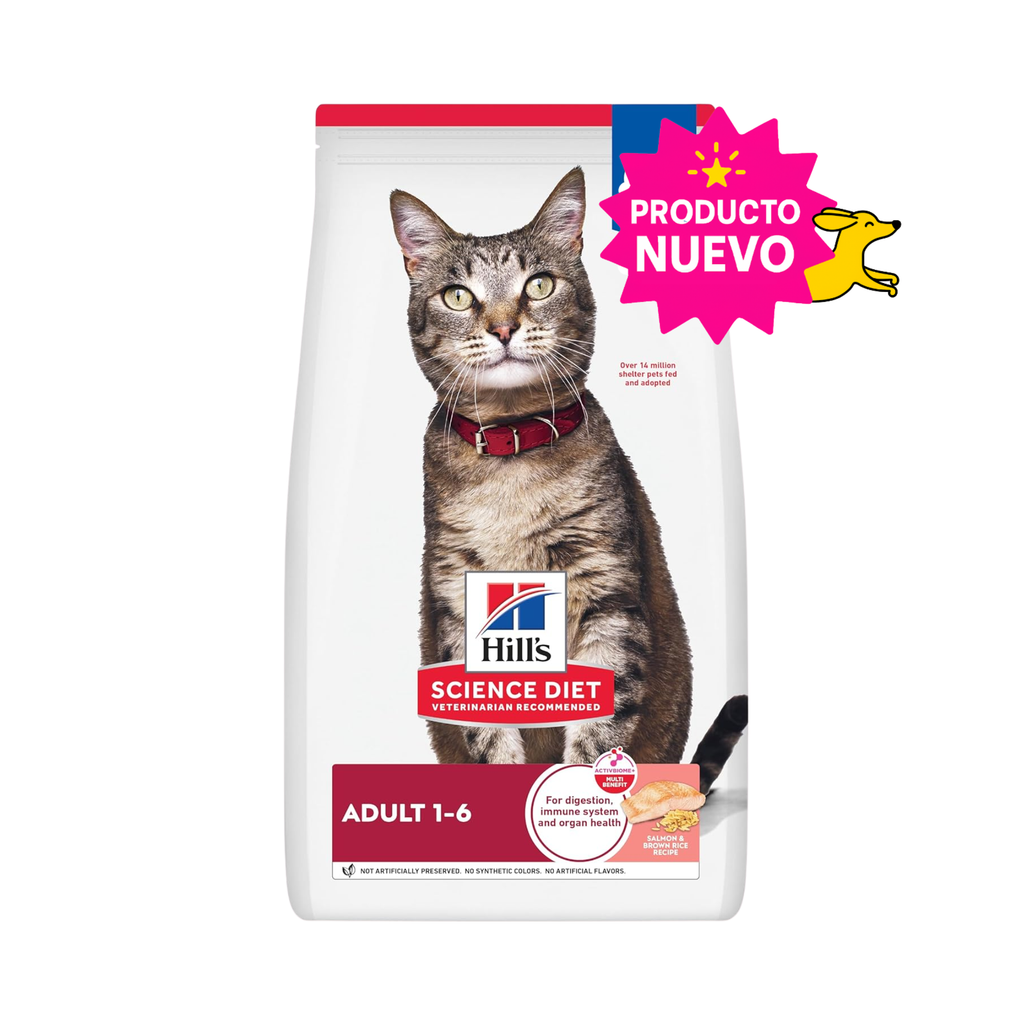 Hill's Science Diet Adult Gato Salmón 2.9 kg | Alimento Diario