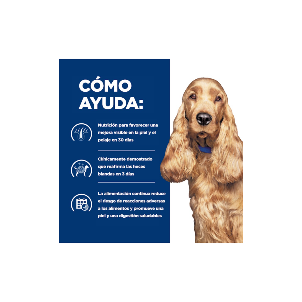 Hill's z/d alimento para perros con sensibilidades alimentarias, bolsa de 8 kg