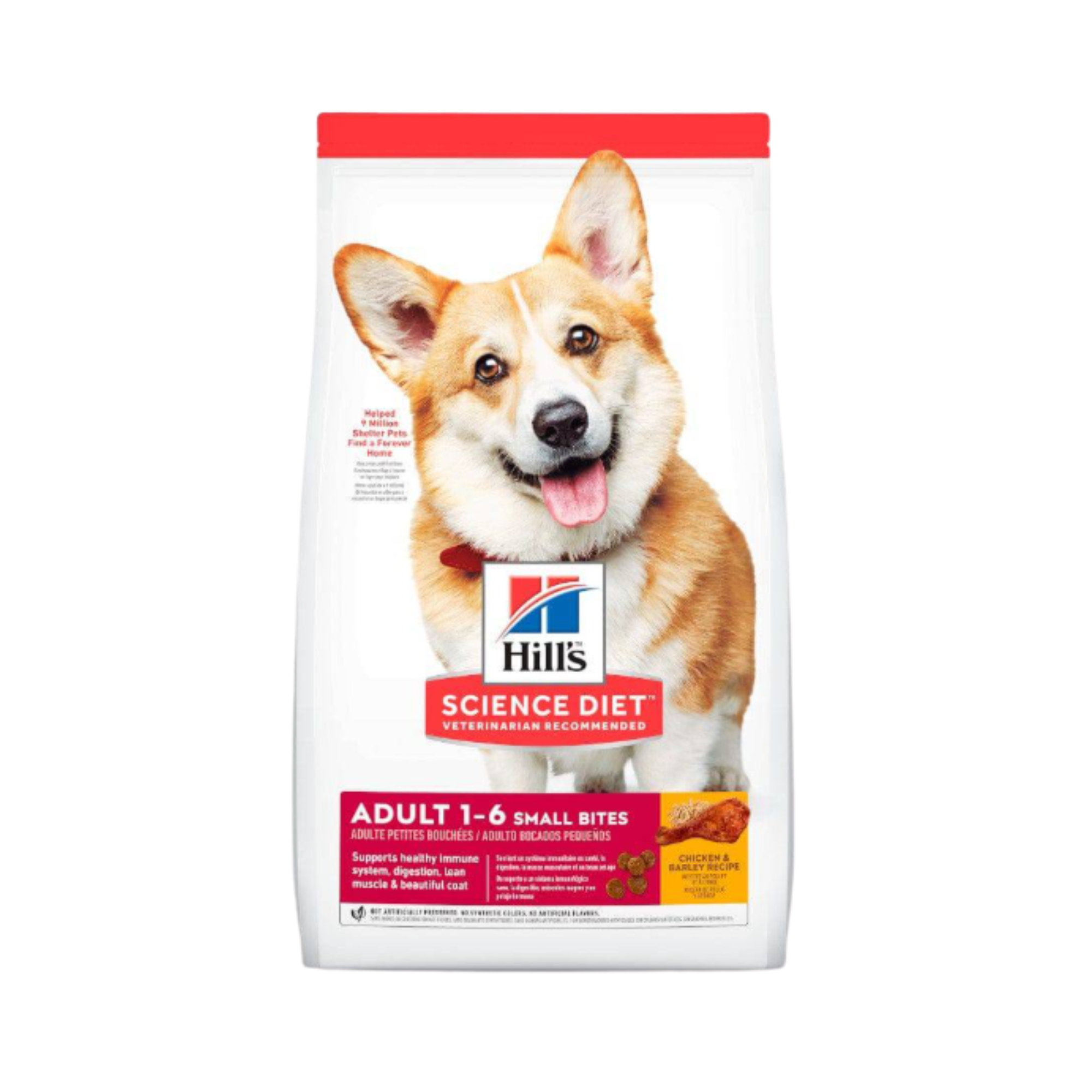 Hill's Science Diet Adulto Small Bites sabor pollo para perro
